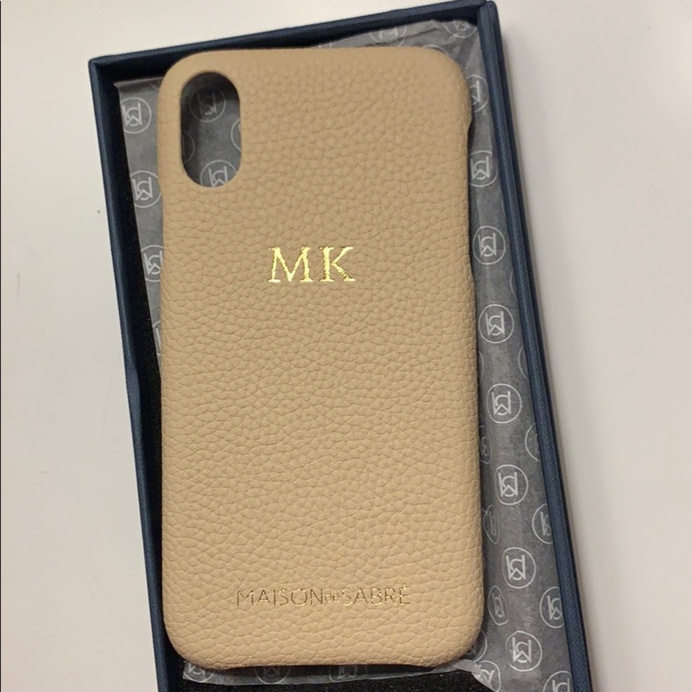 MAISON DE SABRÈ iPhone XR Case (NEVER USED)